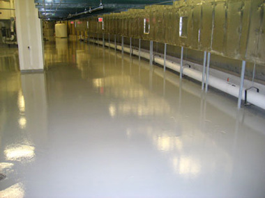 Floor coating after