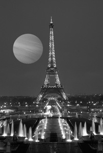 Paris by Jupitar light